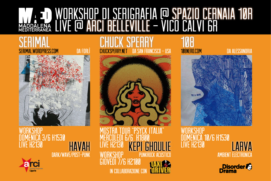 MAED: Workshop di Serigrafia con SERIMAL