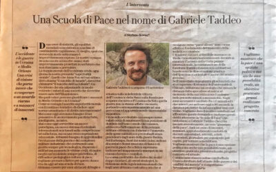 La Repubblica Genova: Stefano Kovac, presidente di Arci Liguria, sulla Scuola di Pace “Gabriele Taddeo”.